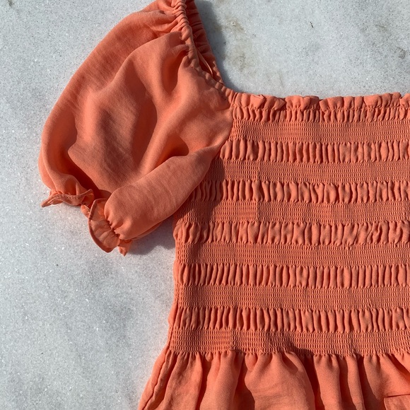 Ivy and Leo Smocked chiffon blouse - Picture 3 of 3